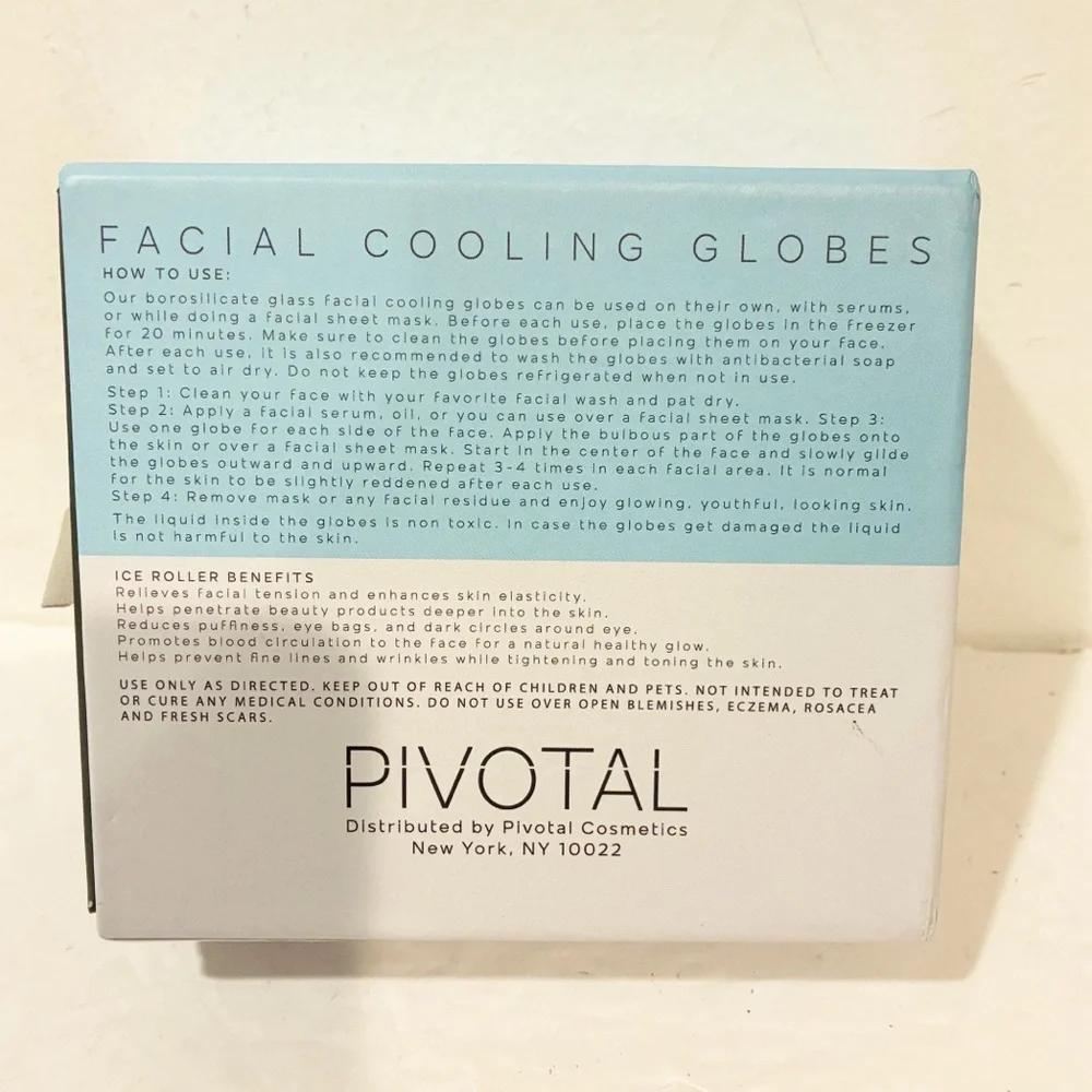Pivotal facial cooling